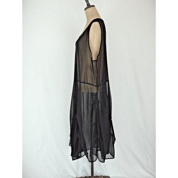Comfy USA Sheer Mesh Petticoat Dress / Overpinning / STUNNING ON XL #0079 - Picture 3 of 7